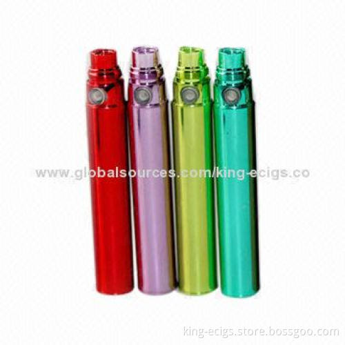 Funky Style eGo Type Electronic Cigarette Colorful Shining Batteries with CE, RoHS Mark